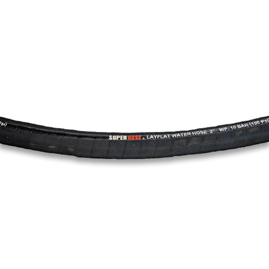 Manguera Industrial SUPERHOSE Tipo Plana para Descarga